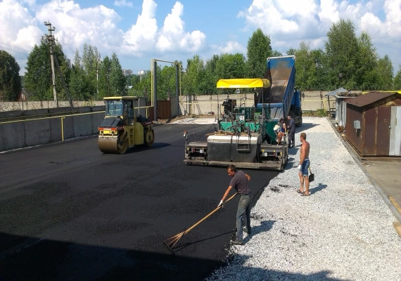 Устройство автодорог в Новосиньково и Дмитровском районе